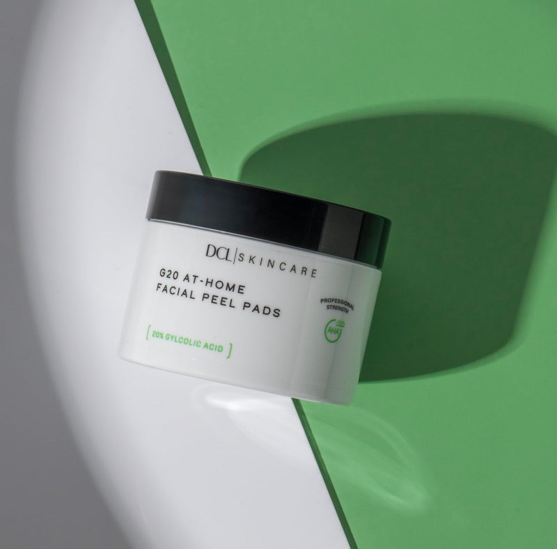 DCL Skincare G20 Glycolic Acid Exfoliating Pads with 20% Glycolic Acid â€“ Skin-Smoothing & Hydrating, 50 Pads - Image 3