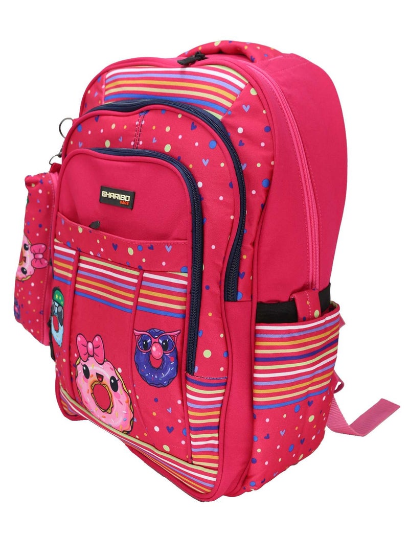 Gharibo Bags - School backpack model 19 Donuts - Image 1