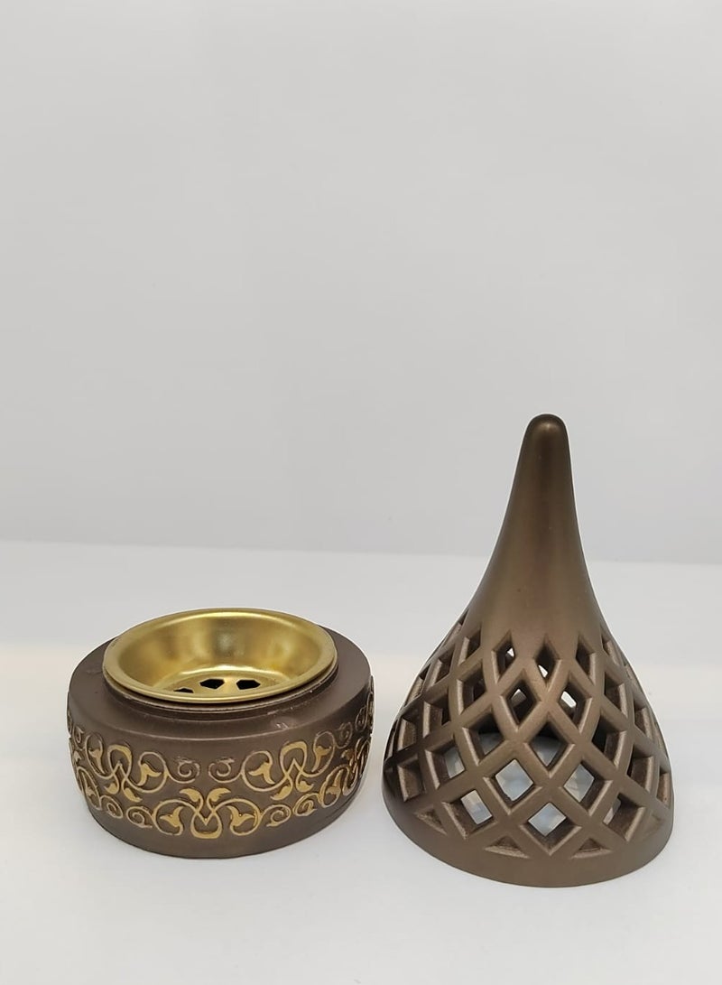 Radin Bakhoor Oud  Charcoal Incense Burner, Bakhoor Burner Oud Frankincense Resin Incense Burner  for Yoga Spa and Aromatherapy Office & Home Decor - Image 2