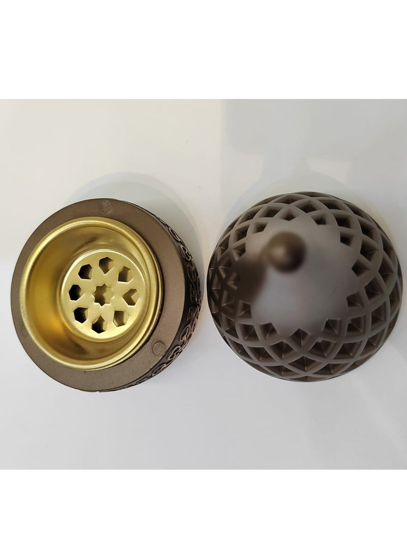 Radin Bakhoor Oud  Charcoal Incense Burner, Bakhoor Burner Oud Frankincense Resin Incense Burner  for Yoga Spa and Aromatherapy Office & Home Decor - Image 3