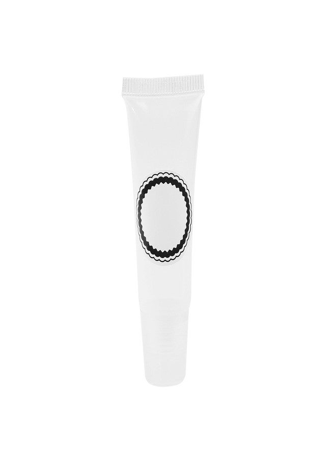 Kare Kind Kare & Kind 15-pack, 8ml Clear Empty Soft Lip Gloss Tubes- Refillable Container Bottles for Cosmetics, Makeup, Lip Gloss, Lip Balm, Accessories- for Travel, Gifts, DIY- 32 Sticker Labels Included - Image 3