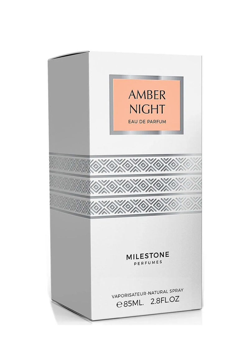 Milestone Amber Night Unisex EDP  85ml  - Image 3
