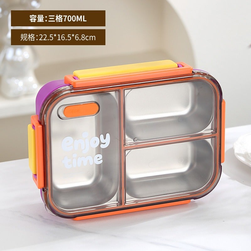 304 Stainless Steel Insulated Lunch Box for Students and Office Workers
