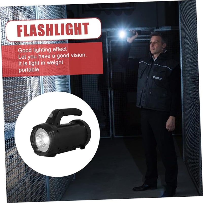 مجموعة أدوات مصباح الطوارئ الخارجي الأسود المتين للاستخدام المنزلي مع ضوء LED للتخييم - Image 3