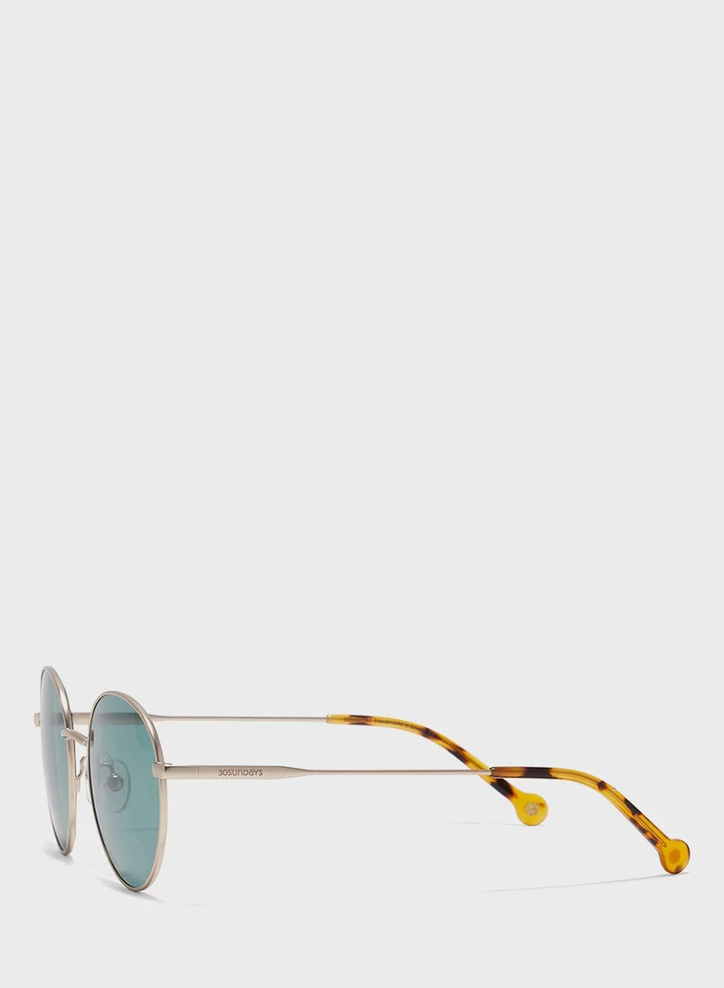 30Sundays Turn Around Round Sunglasses