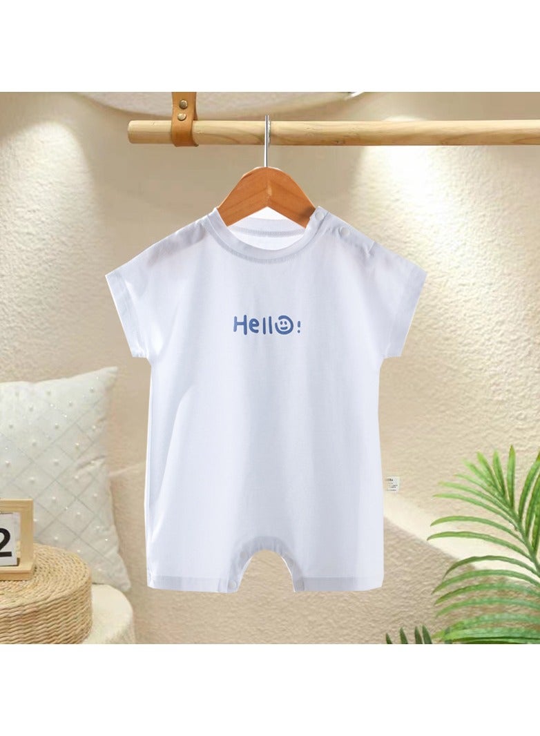 Loquat Newborn Baby Summer Jumpsuit 