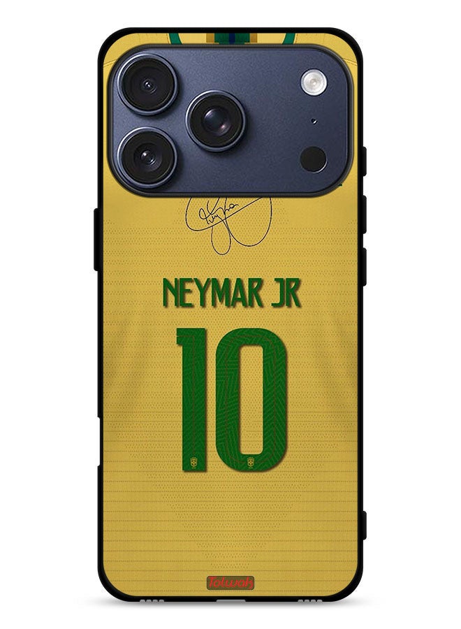 Tolwak Apple iPhone 17 Pro Protective Case Cover Neymar Jr 10 - Image 1