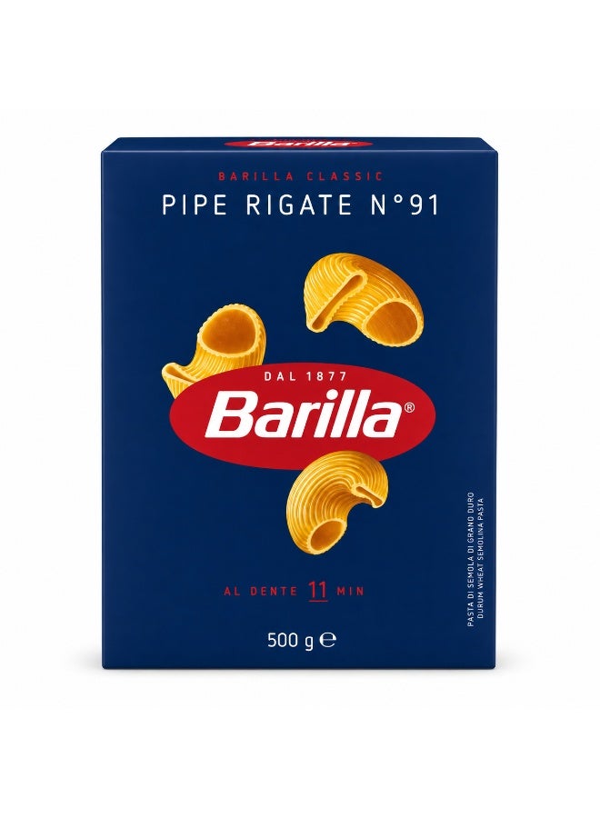 Pipe Rigate Pasta No.91 500g