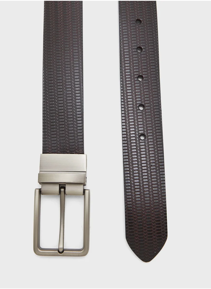 Robert Wood Reversible Casual Belt