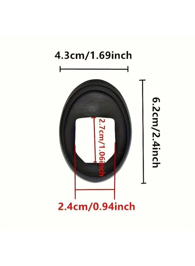 2pcs Car Roof Antenna Base Gasket Rubber Seal Compatible With Golf Passat Fabia Corsa Astra - Image 2