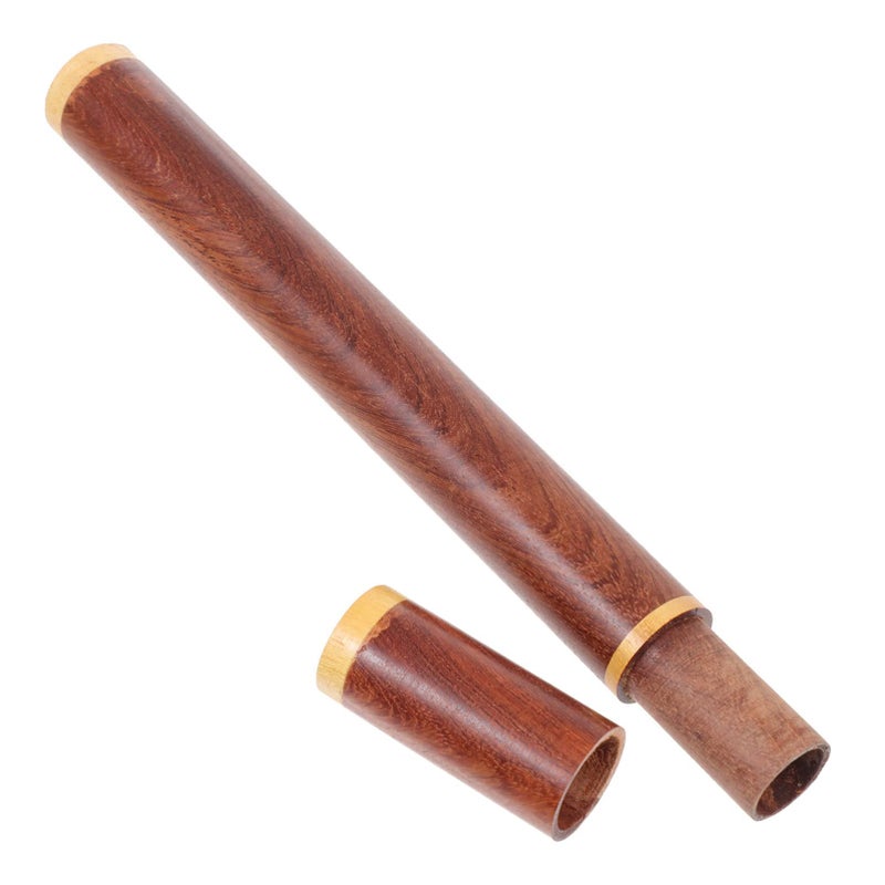 Artibetter 3 Pcs Incense Stick Tea Storage Organizer Incense Packaging Tube Wooden Tube Storage Canister Ebony Container Rosewood Delicate Decorations - Image 4
