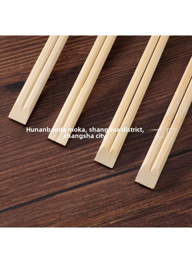 Generic - 1-time Chopsticks Frosted Film Tianhuo Chopsticks Export Quality Naked Chopsticks Take-out Packaged Bamboo Products Chopsticks Conjoined Chopsticks-Color:Frosted Film Packaging-Specifications:1000 Double] - Image 1