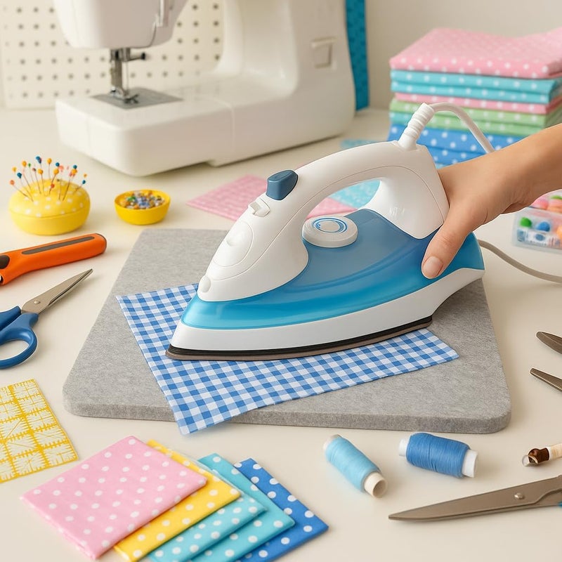 BNYD Wool Ironing Mat for Table Top – Portable Pressing Pad, Ironing Board Alternative for Quilting, Sewing & Travel Iron Anywhere (11.5" x 14.5") - Image 4
