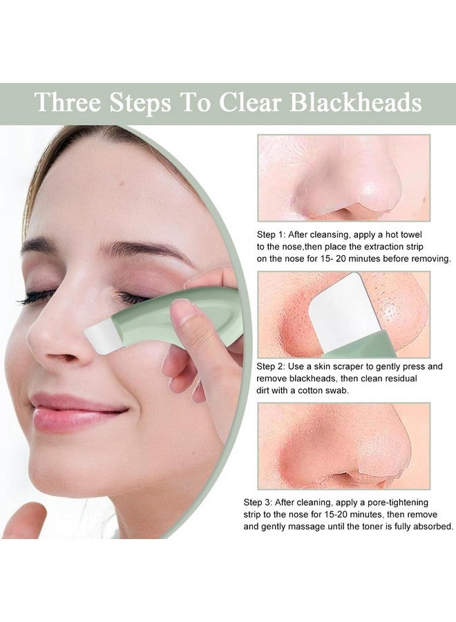 MAYCREATE¬Æ Blackhead Removal Tool, Silicone Face Scrubber Black Head Remover for Deep Cleansing, Face Scraper Nose Blackheads Skin Care Tool for Men Women Pore Cleaning, Acne, Whitehead, Comedones - Image 3