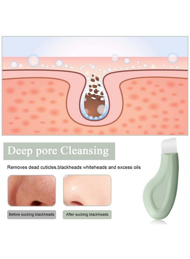 MAYCREATE¬Æ Blackhead Removal Tool, Silicone Face Scrubber Black Head Remover for Deep Cleansing, Face Scraper Nose Blackheads Skin Care Tool for Men Women Pore Cleaning, Acne, Whitehead, Comedones - Image 4