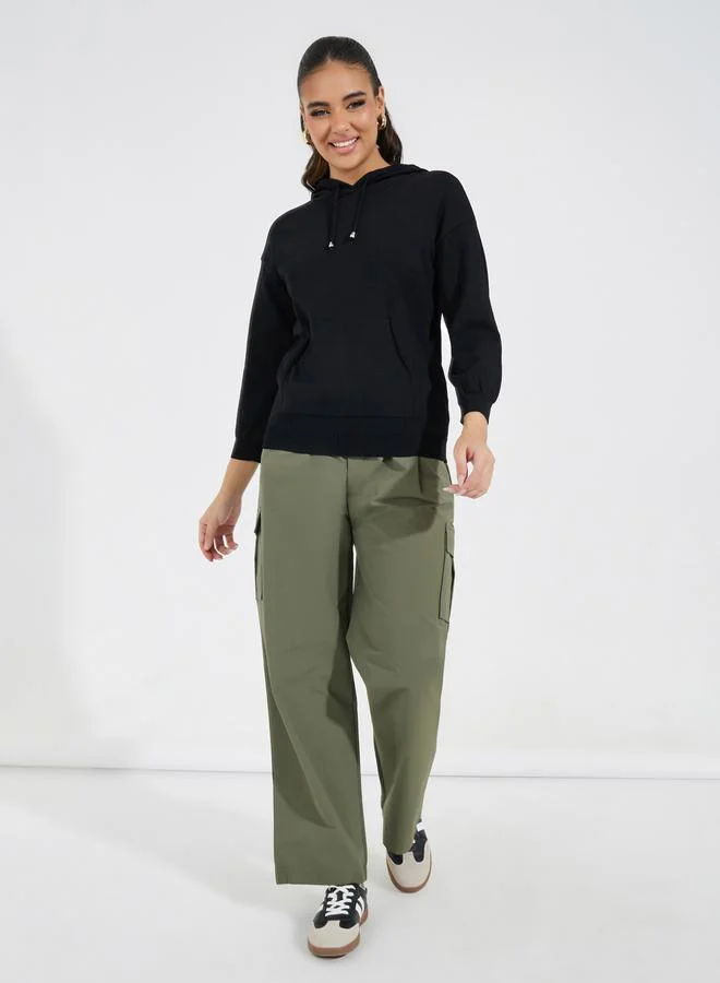 Take Two Regular Fit Basic Hoodie
