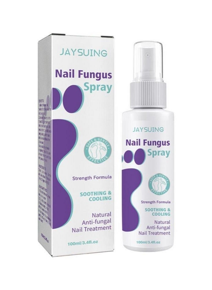 Jaysuing 1-Piece Fungus Spray, Nail Fungus Treatment For Toenail And Nail Strengthener - Image 2
