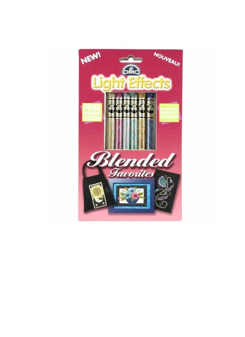 DMC Light Effects Floss Pack 8.7yd 6/Pkg Blended Favorites