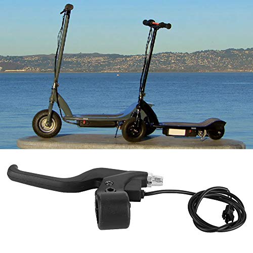 Fydun Brake Lever,e-Bike Brake Lever Black Plastic Left Side Electric Brake Master Cylinder Brake Lever Handle for Scooter Pocket e-Bike - Image 2