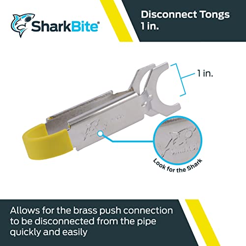 SharkBite 1 Inch Disconnect Tongs for Push to Connect Brass Plumbing Fittings, U715A - Image 2