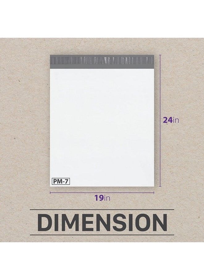 Fosmon 50 19X24 Fosmon Large Selfseal Tearproof Polyethylene Mailers (50)  - Image 5
