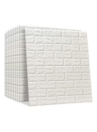 A bundle of 10pcs-PE foam 3d wall tile pattern, self-adhesive, anti-collision, waterproof wall stickers, white (70x77cm) - pzsku/ZFE3BB886550F84F5D00BZ/45/_/1730789978/2a5f5cc3-0cbd-47d8-ada6-9f22db8645ab