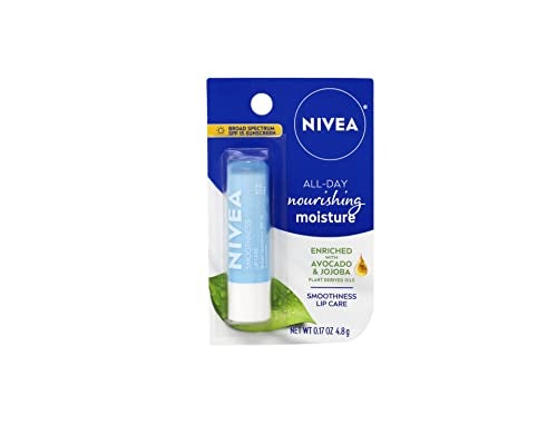 NIVEA Smoothness Lip Care SPF 15, 0.17 oz (Pack of 3) - Image 2