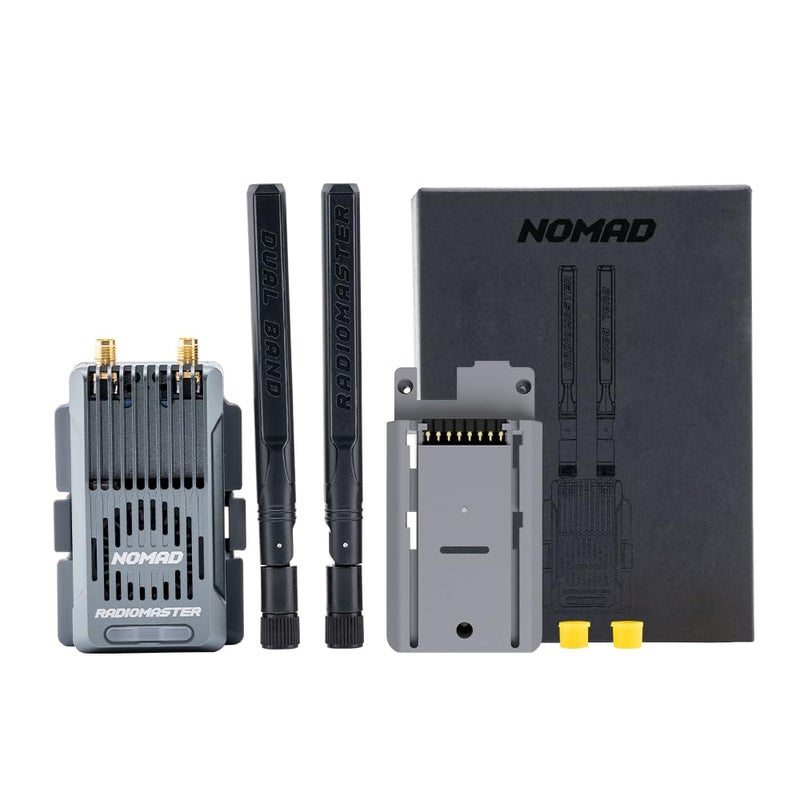 Radiomaster Nomad Dual Band Gemini Xrossband ExpressLRS Module Builtin RGB Light Strip with Nano Micro Module Adapter - Image 3