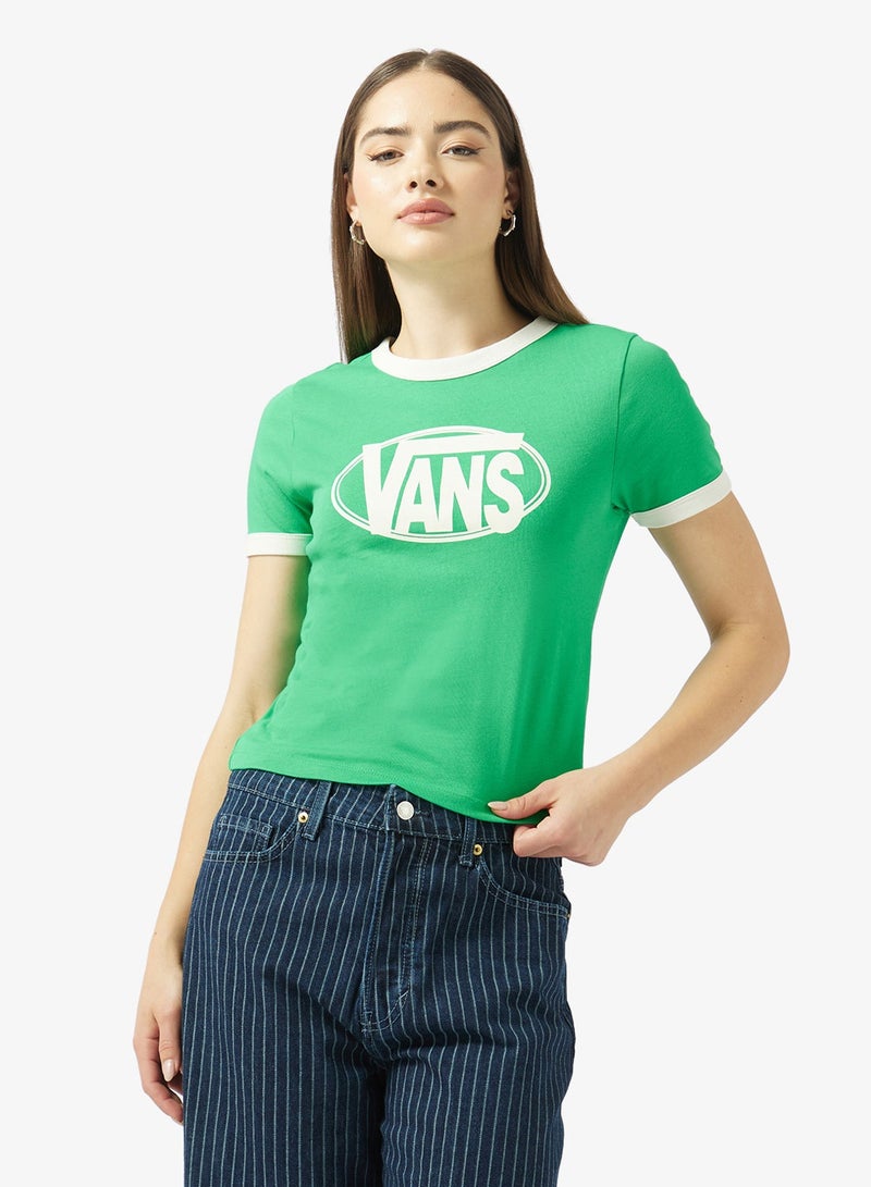 VANS Center Chest Ringer T-Shirt - Image 1