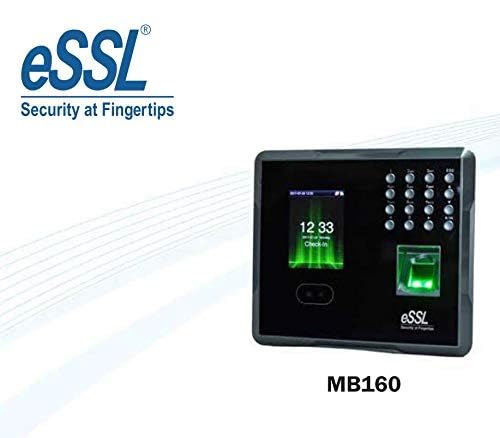 ESSL MB 160 Face Time Attendance with Access Control System Black - Image 3