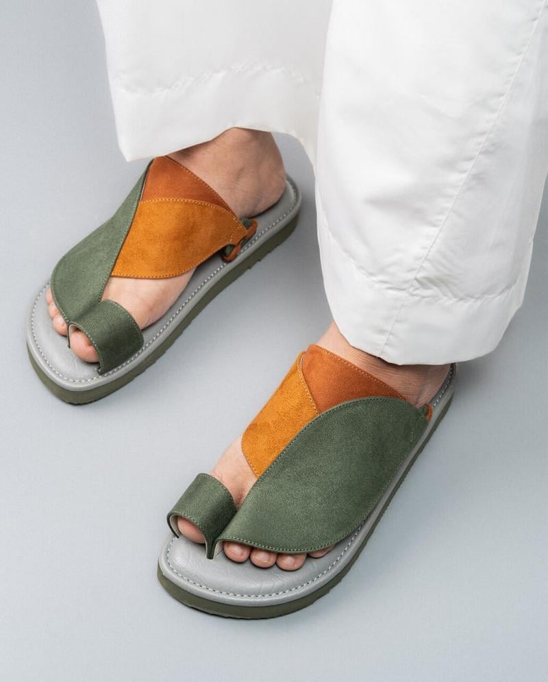 Arabic Sharqi Sandals | Brown | Sandals Traditional footwear - Image 5