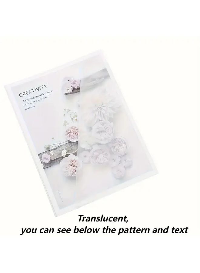 200 Pcs A4 Semi Transparent Tracing Paper For Sketching Animation And Creative Projects - Image 5