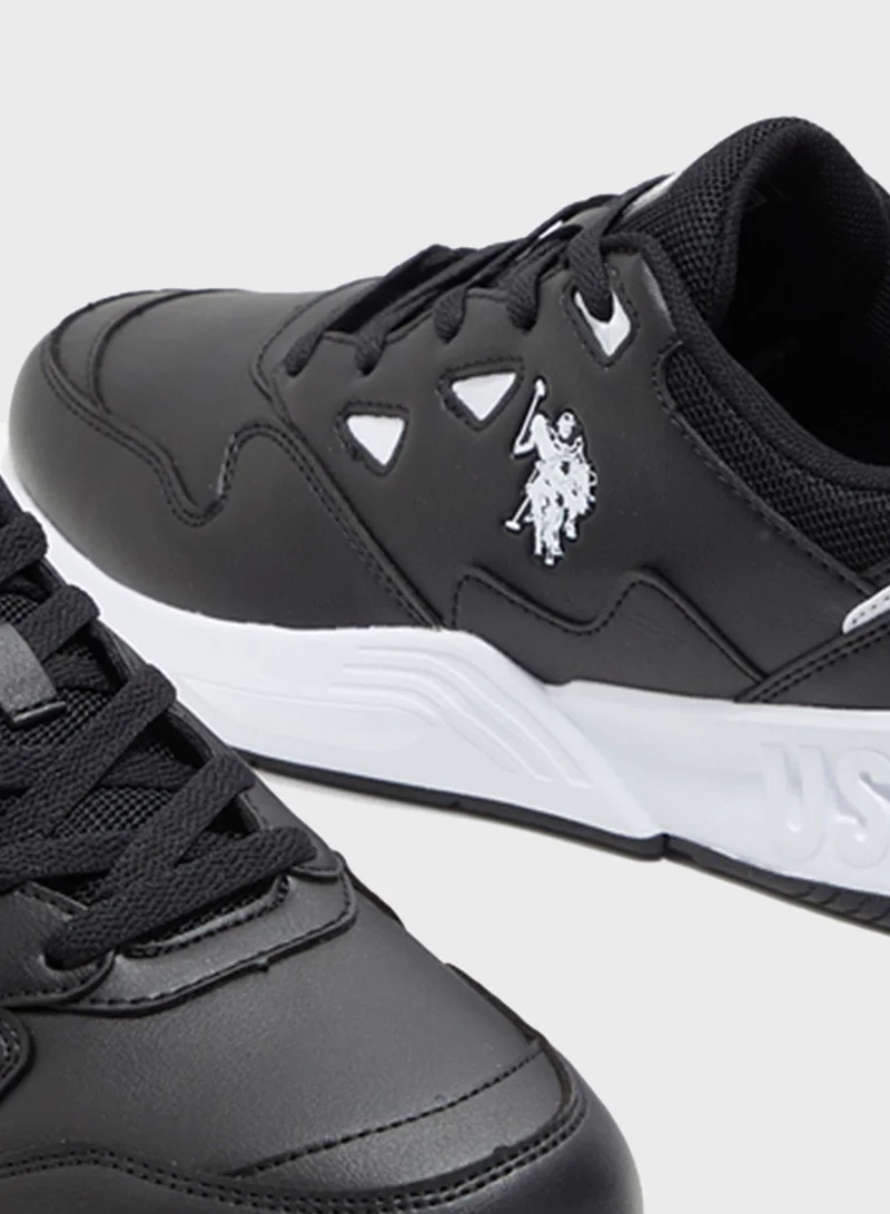 U.S. Polo Assn. Lace Up Low Top Sneakers
