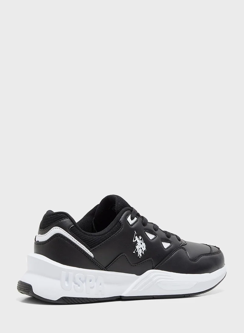 U.S. Polo Assn. Lace Up Low Top Sneakers