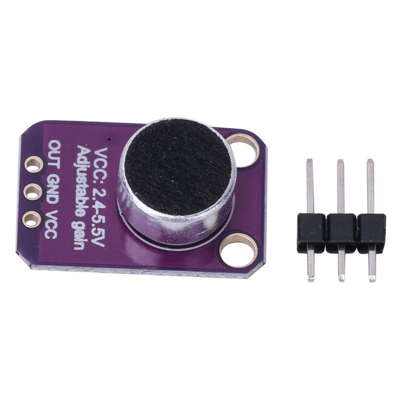 ماكس 4466 وحدة مكبر ميكروفون مستشعر صوت مسبق التضخيم لـ STM32 أردوينو DIY من 2.4 فولت إلى 5.5 فولت - Image 2