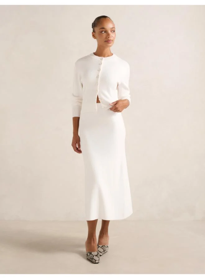 Forever New  Ally Knitted Midi Skirt for Women | Best Price UAE