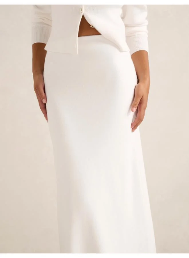 Forever New  Ally Knitted Midi Skirt for Women | Best Price UAE