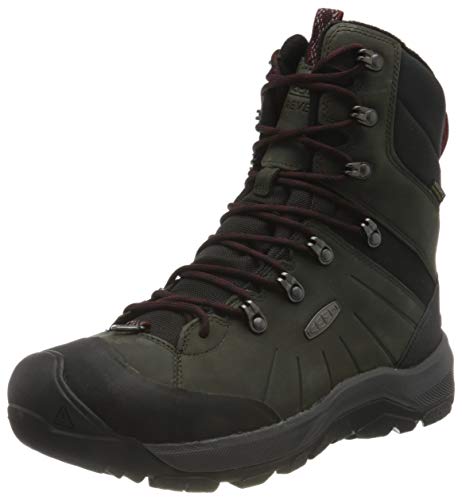 KEEN Mens Revel 4 High Polar Insulated Waterproof Snow Boot MagnetRed Carpet 11
