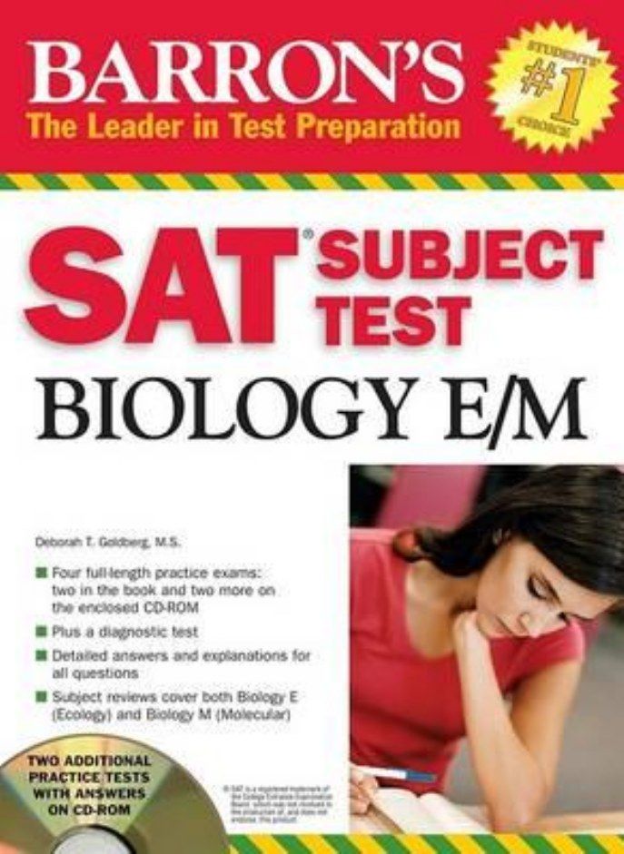 Barron's SAT Subject Test Biology E/M 2008 With CD-ROM