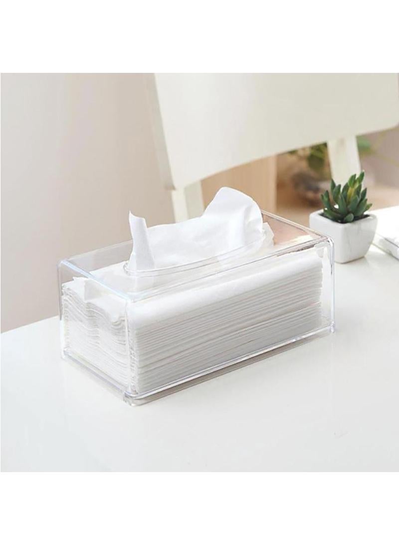 Y&D Acrylic Transparent Tabletop Napkin Box  - Image 3