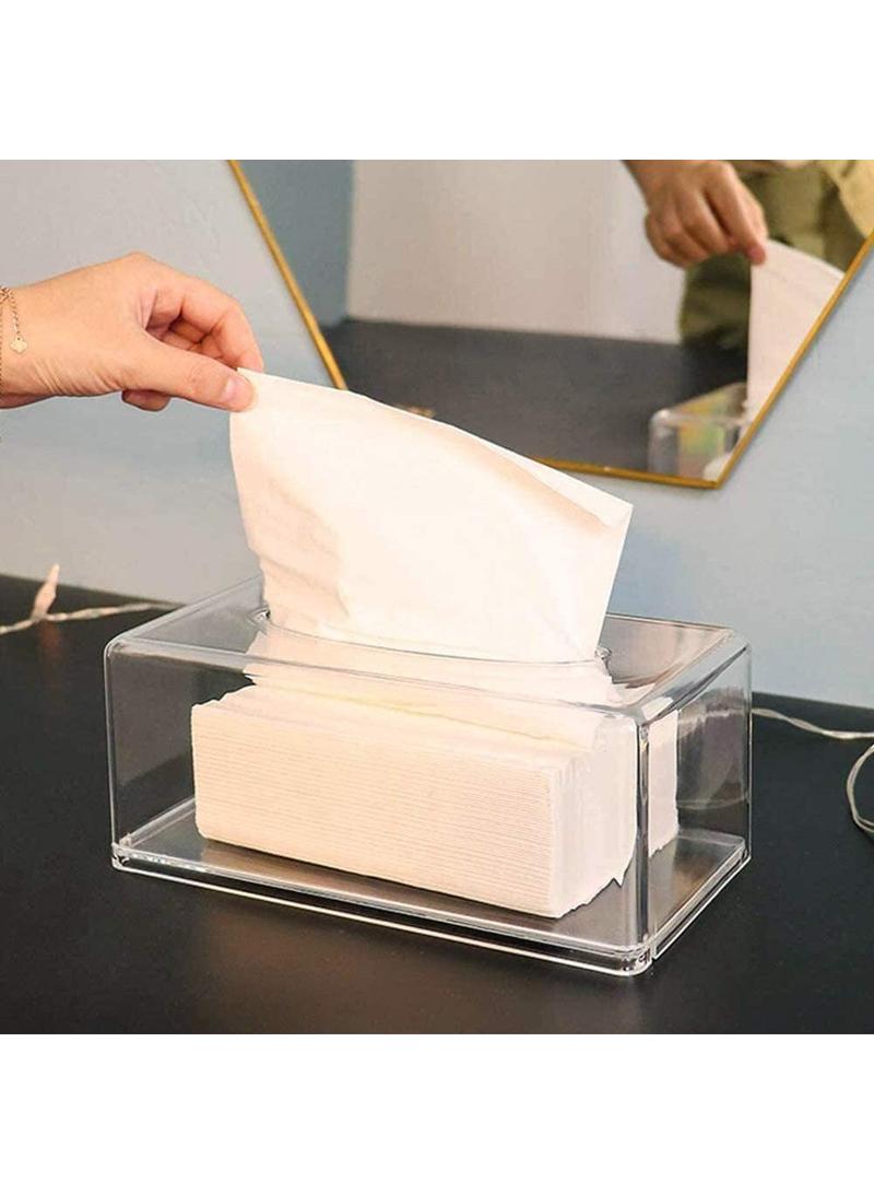 Y&D Acrylic Transparent Tabletop Napkin Box  - Image 5