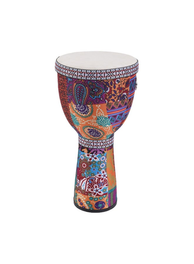 Somali Goat African Drum For Adults and Children Beginners Hand Drum Professional Performance Teaching Drum Colour:Big 8inch pvc tuning-free sheepskin space rocket - Image 5