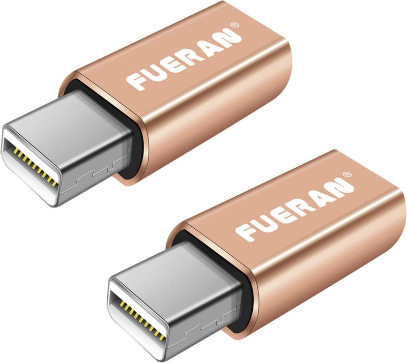 فييران Mini DP - قابس محاكي شاشة DisplayPort EDID (مناسب للرأس 2560x1600@60Hz) عبوة من 2 - Image 1