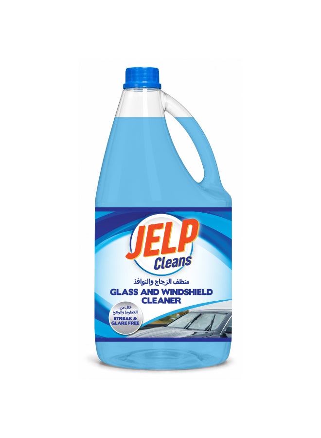 Jelp Cleans Glass & Windshield Cleaner 1 Gallon - Image 1