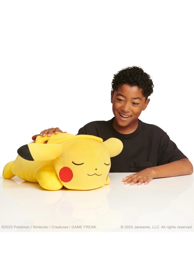 Pokemon Sleeping Plush 18-Inches, Assorted 1 Piece (Style & Color May Vary) | Pikachu & Charmander | Collectible Plush Toy | Soft Toy | Gift for Kids and Adults - Image 2
