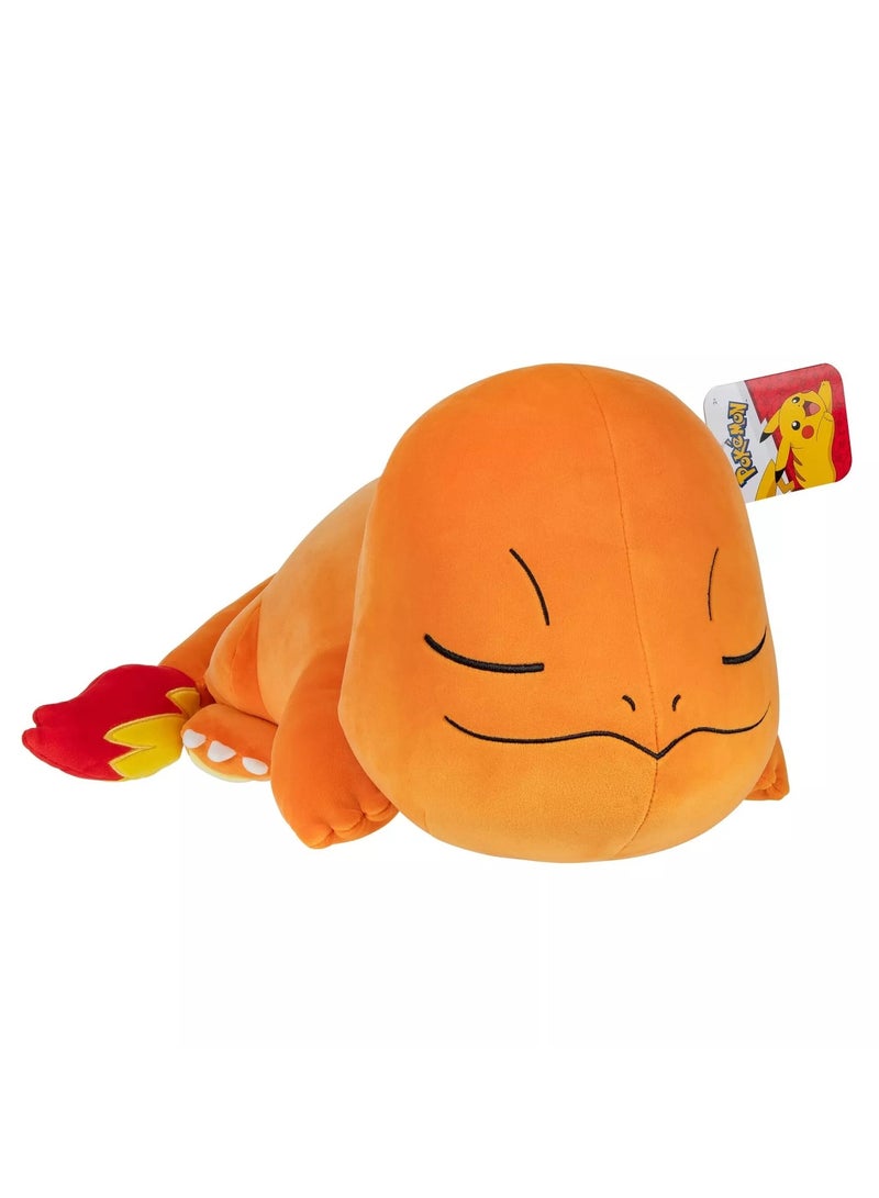 Pokemon Sleeping Plush 18-Inches, Assorted 1 Piece (Style & Color May Vary) | Pikachu & Charmander | Collectible Plush Toy | Soft Toy | Gift for Kids and Adults - Image 5