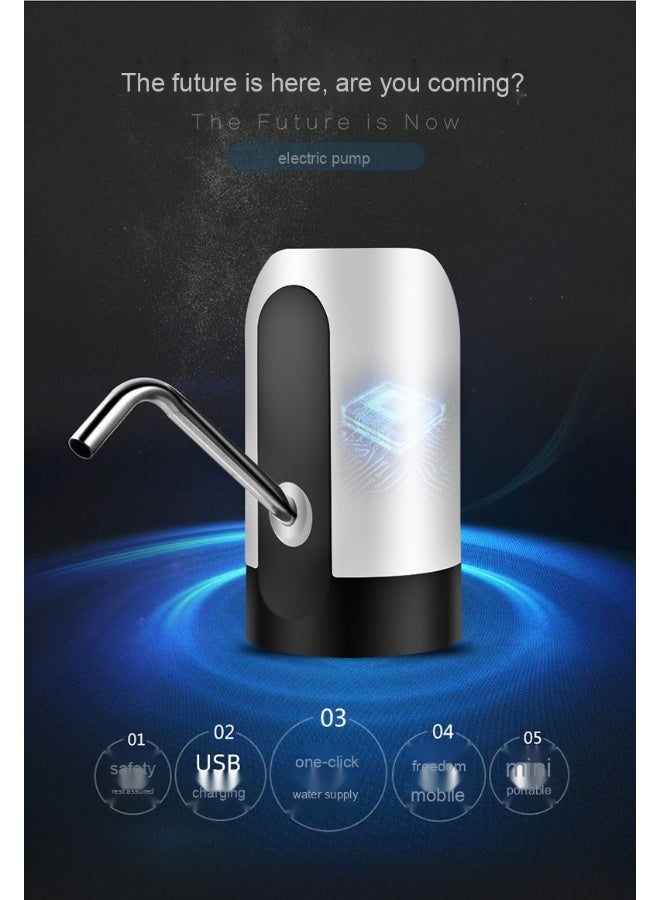 Electric Water Dispenser Pump for Bottled Water, Automatic Water Dispenser for Home Use, Mineral Water Pump with Press-to-Dispense Feature - Image 3