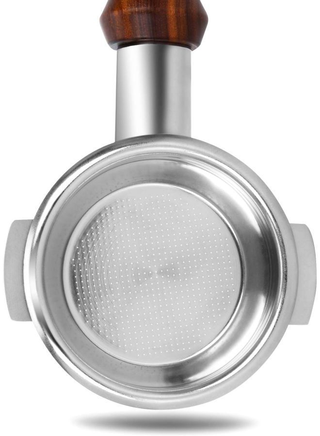 نيبمينينت فلتر قهوة من الستانلس ستيل بني/فضي 58مم - Image 4