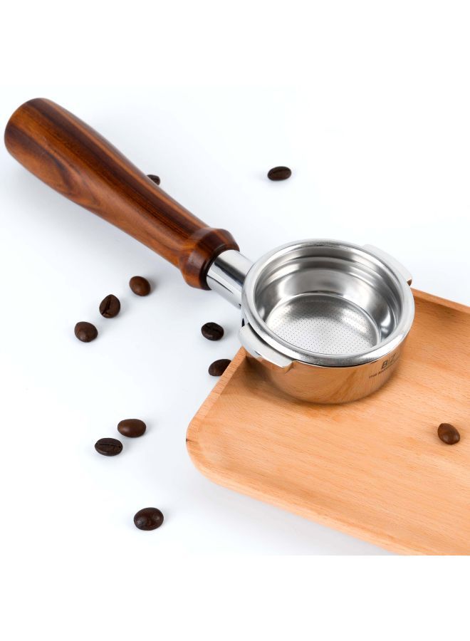 نيبمينينت فلتر قهوة من الستانلس ستيل بني/فضي 58مم - Image 2