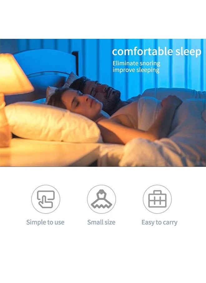 Anti Snoring Device, Reduce Snoring Solution, Comfortable Nasal Dilators to Relieve Snore for Better Sleep Sleeping Aid Sleep 8 Pack